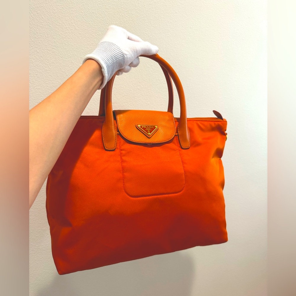 Prada Nylon Tote with strap